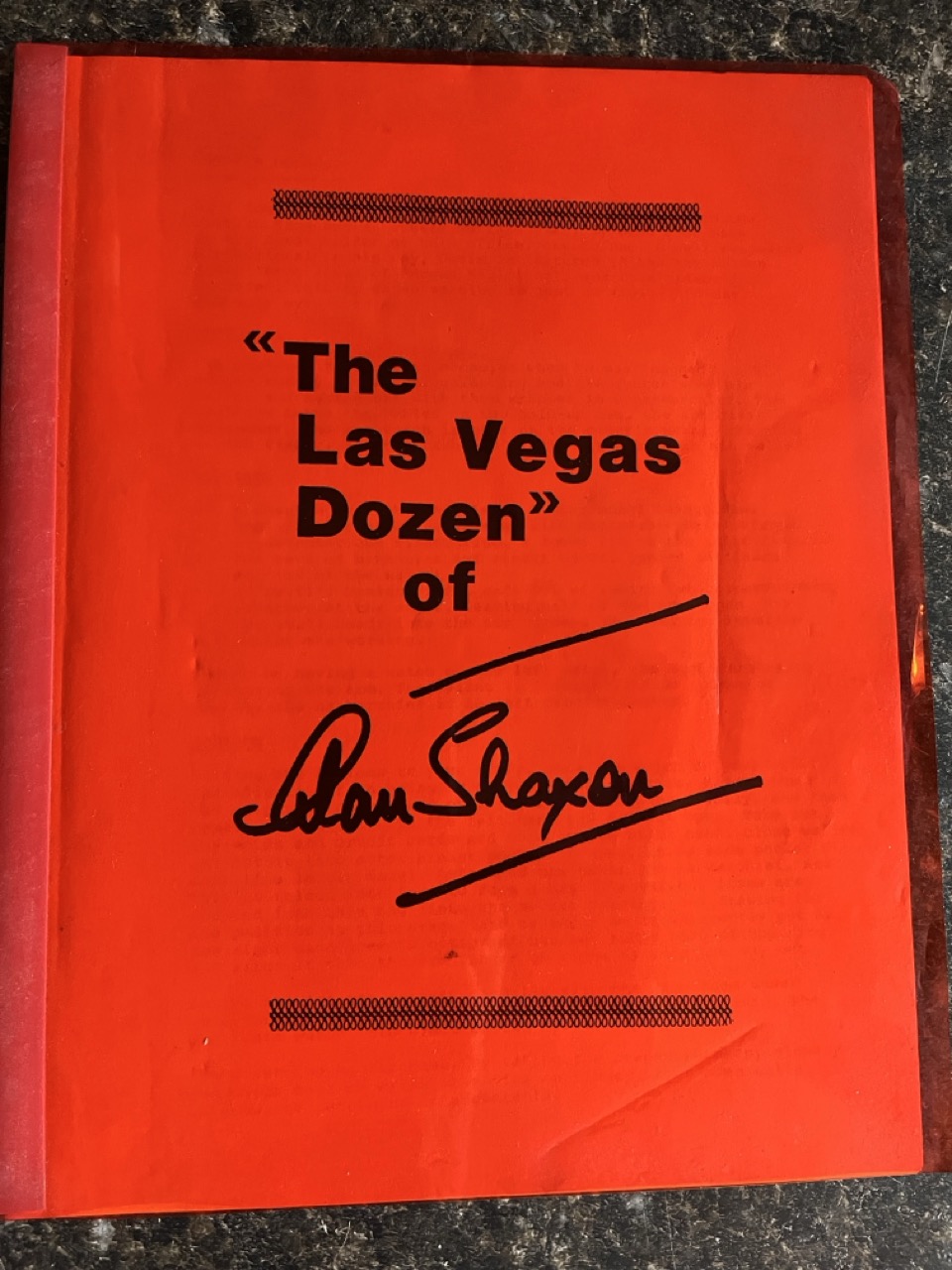The Las Vegas Dozen of Alan Shaxon