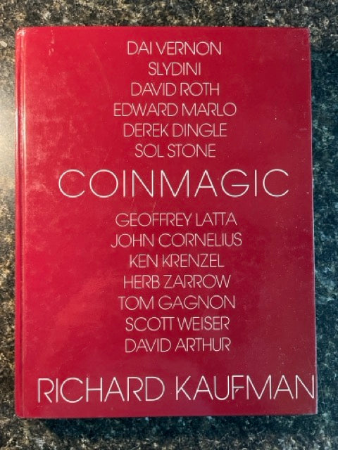 Coin Magic - Richard Kaufman (1992 HC Reprint)