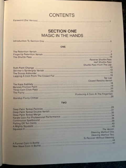 David Roth's Expert Coin Magic - Richard Kaufman (USED)