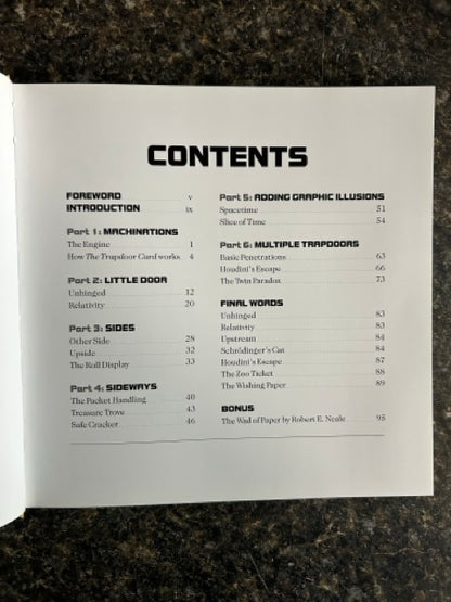 Machinations: Explorations Through The Trapdoor - Ben Harris (LIKE NEW)