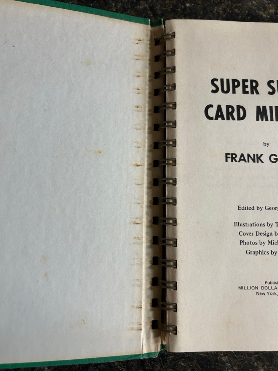 Super Subtle Card Miracles - Frank Garcia - (Wire Binding)