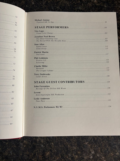 The New York Magic Symposium, Books 1-4 - Kaufman/Minch/Fleischer