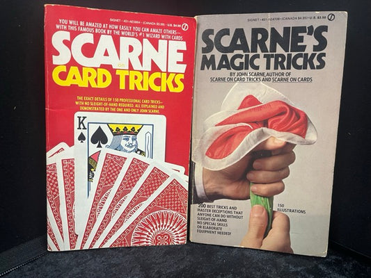 2 John Scarne Paperbacks