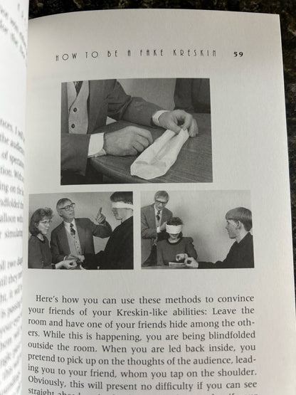 How to be (a Fake) Kreskin - The Amazing Kreskin