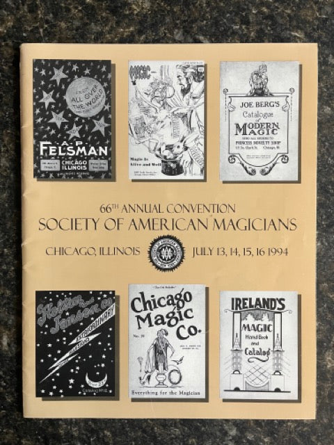 Society of American Magicians Convention Programs - (1994, 1996)