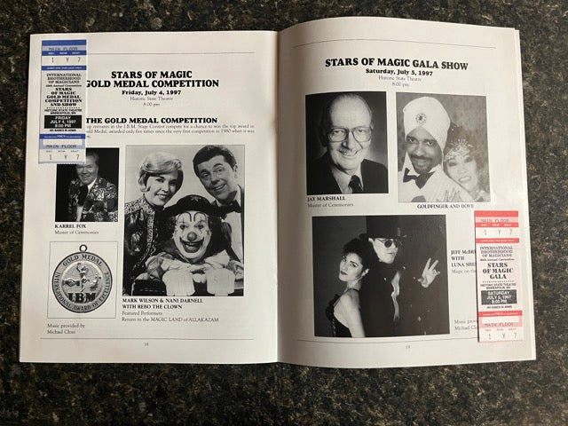 1997 IBM Magic Convention Program & Tickets