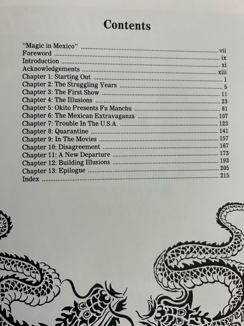 Illusion Builder to Fu-Manchu (David Bamberg) - Robert E. Olson