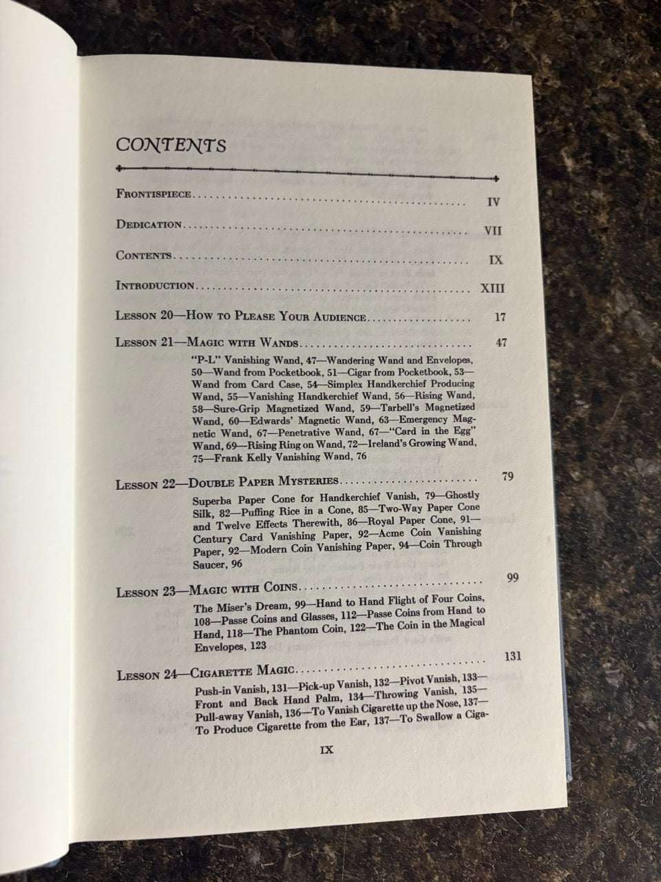 Tarbell Course in Magic Vol. 2 - Harlan Tarbell (USED)