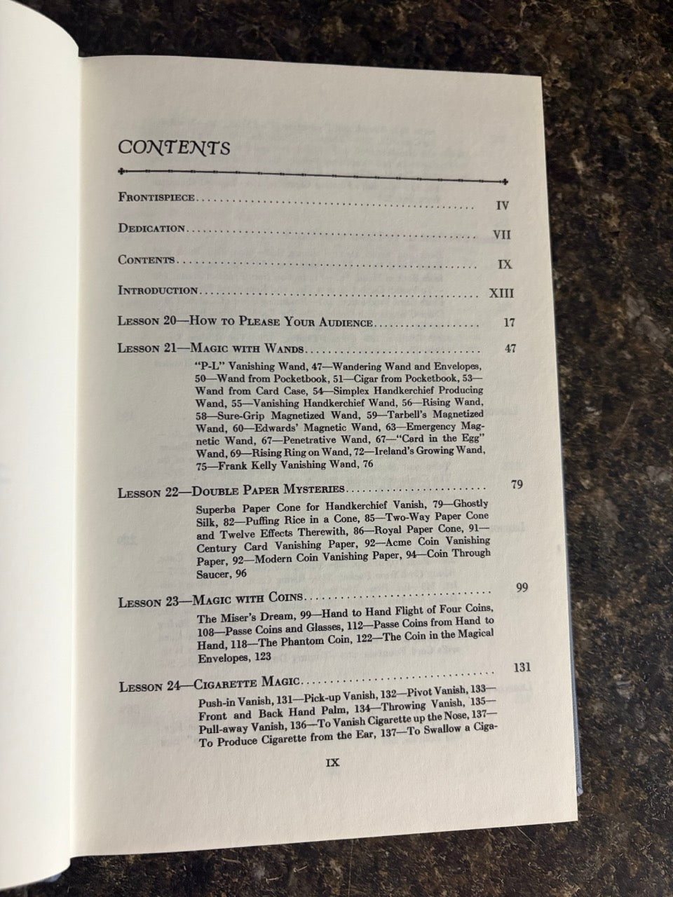 Tarbell Course in Magic Vol. 2 - Harlan Tarbell (USED)