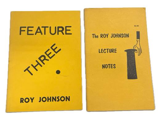 2 Roy Johnson Lecture notes - Roy Johnson