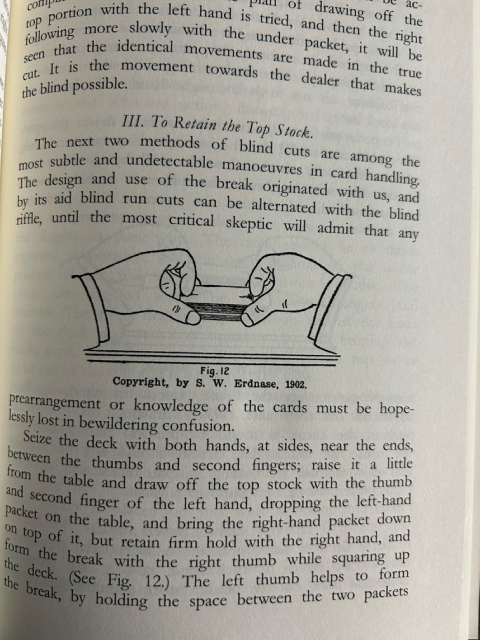 The Expert at the Card Table - S.W. Erdnase (Chuck Romano edition)