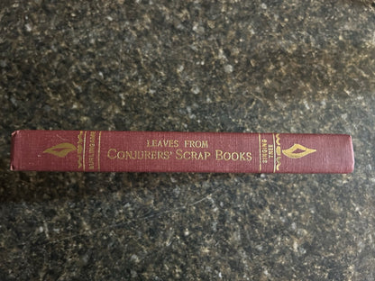 Leaves from Conjurers' Scrap Books - H.J. Burlingame (1971 Facsimile Reprint)
