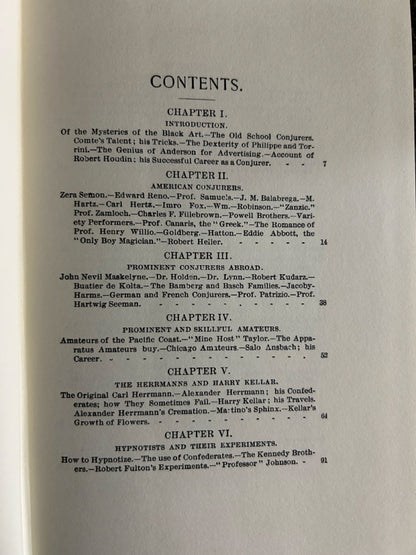 Leaves from Conjurers' Scrap Books - H.J. Burlingame (1971 Facsimile Reprint)