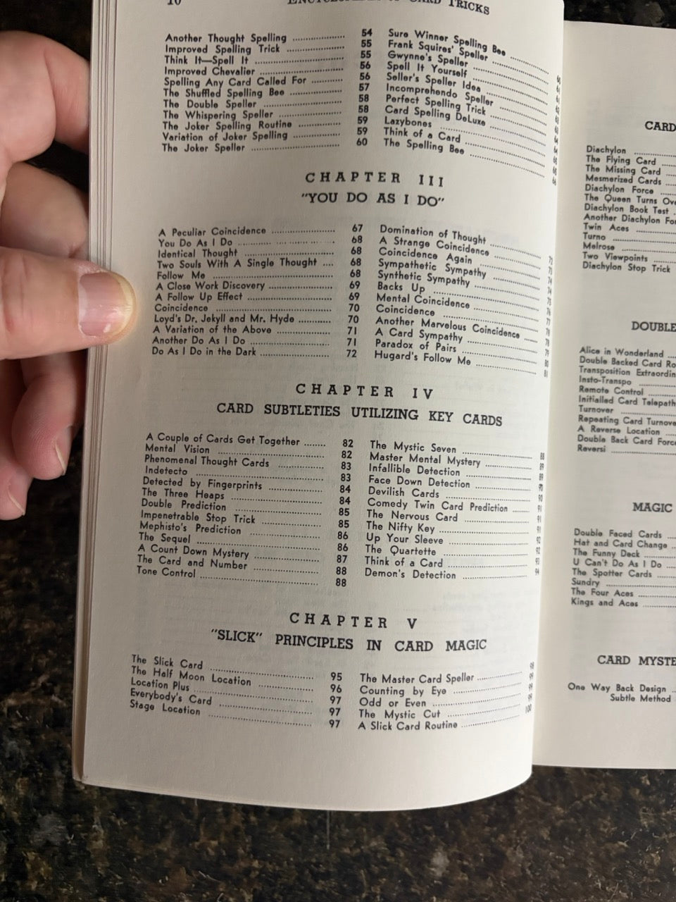 Encyclopedia of Card Tricks - Jean Hugard (LIKE NEW)