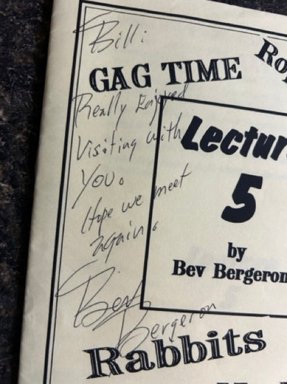 Lecture 5 - Bev Bergeron - SIGNED