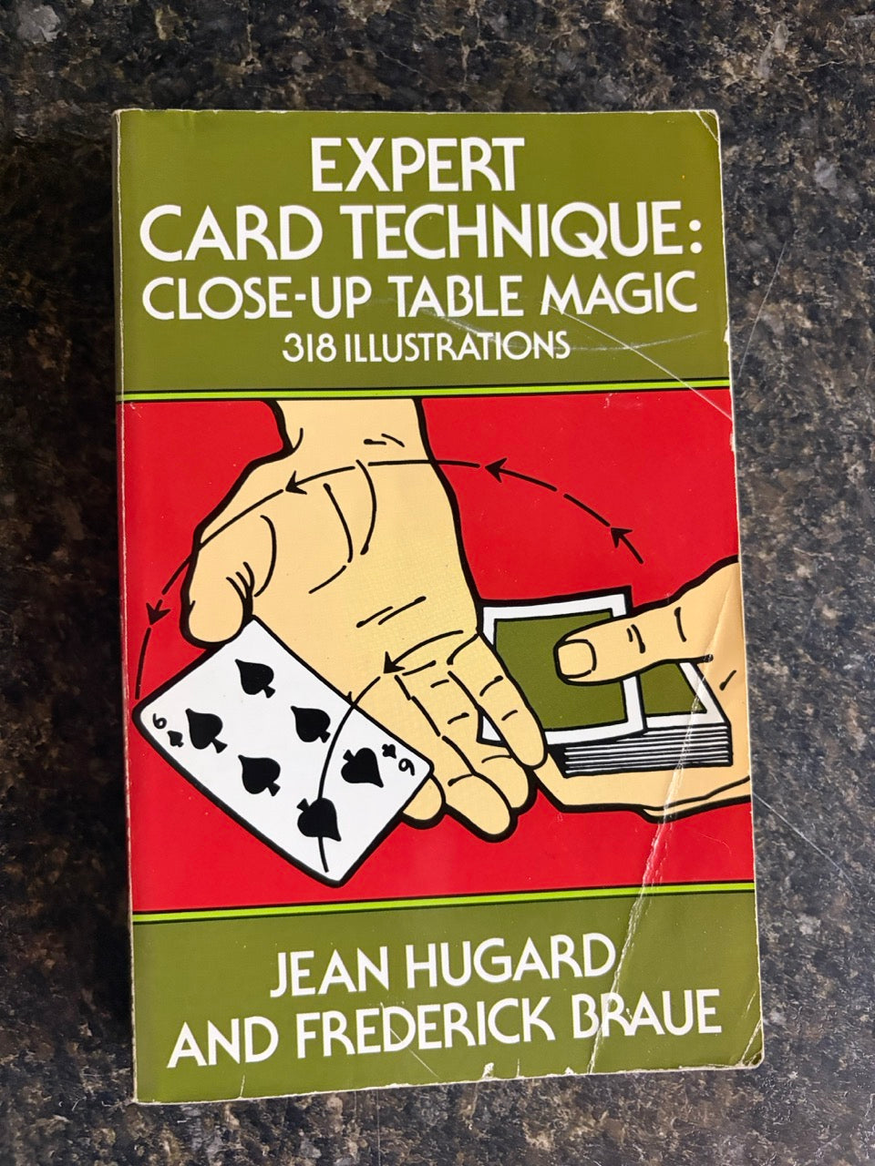 Expert Card Technique: Close-Up Table Magic - Hugard & Braue - Dover edition