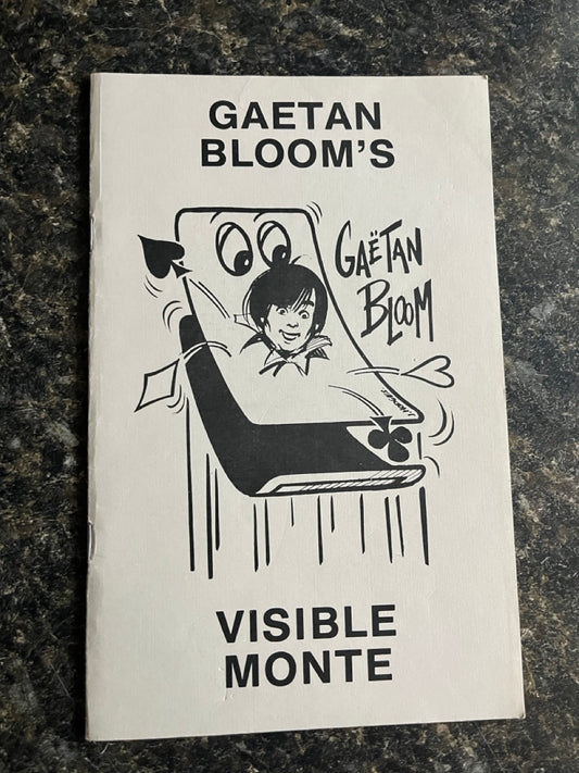 Gaetan Bloom's Visible Monte (Instructions)
