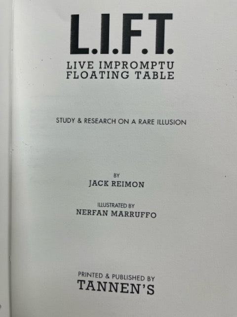 L.I.F.T. (Live Impromptu Floating Table) - Jack Reimon