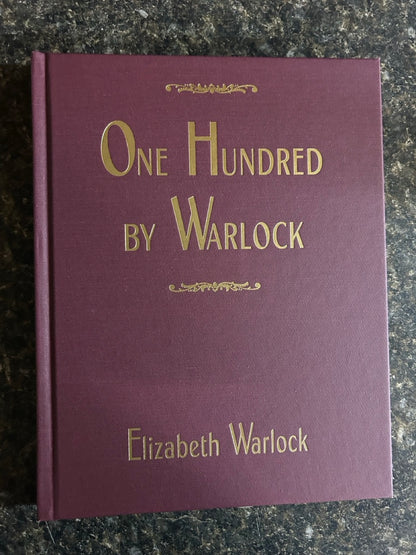 One Hundred by Warlock - Elizabeth Warlock (LIKE NEW)