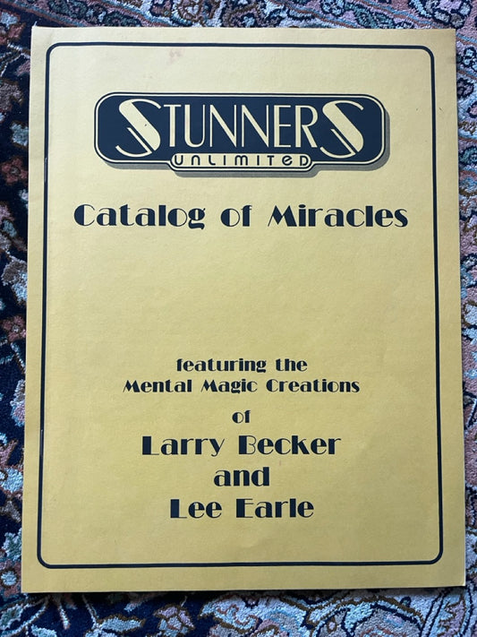 Stunners Unlimited Catalog of Miracles - Becker & Earle