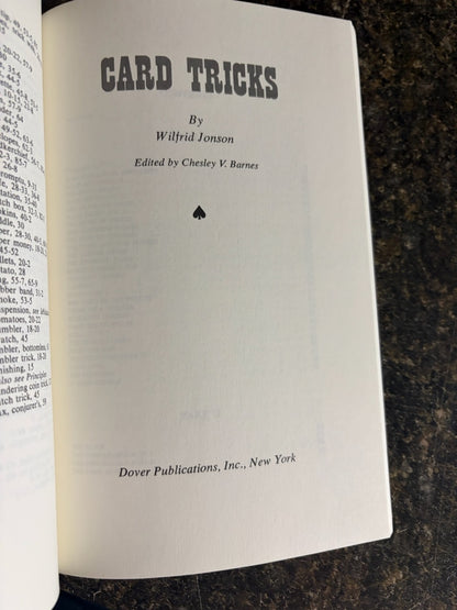 Magic Tricks & Card Tricks - Wilfrid Jonson