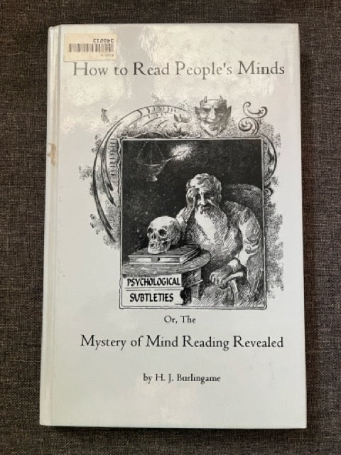 Psychophysiological Thought Reading/How To Read People's Minds - Banachek + Burlingame