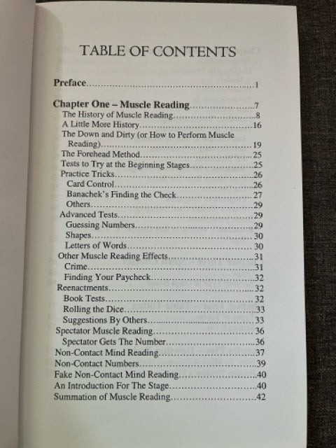Psychophysiological Thought Reading/How To Read People's Minds - Banachek + Burlingame