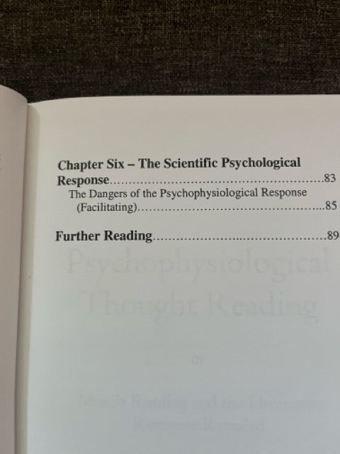 Psychophysiological Thought Reading/How To Read People's Minds - Banachek + Burlingame