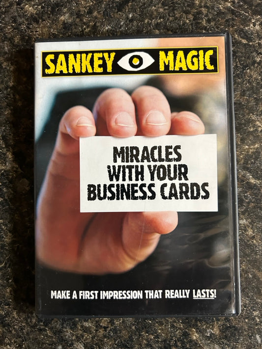 Miracles With Your Business Cards - Jay Sankey - DVD