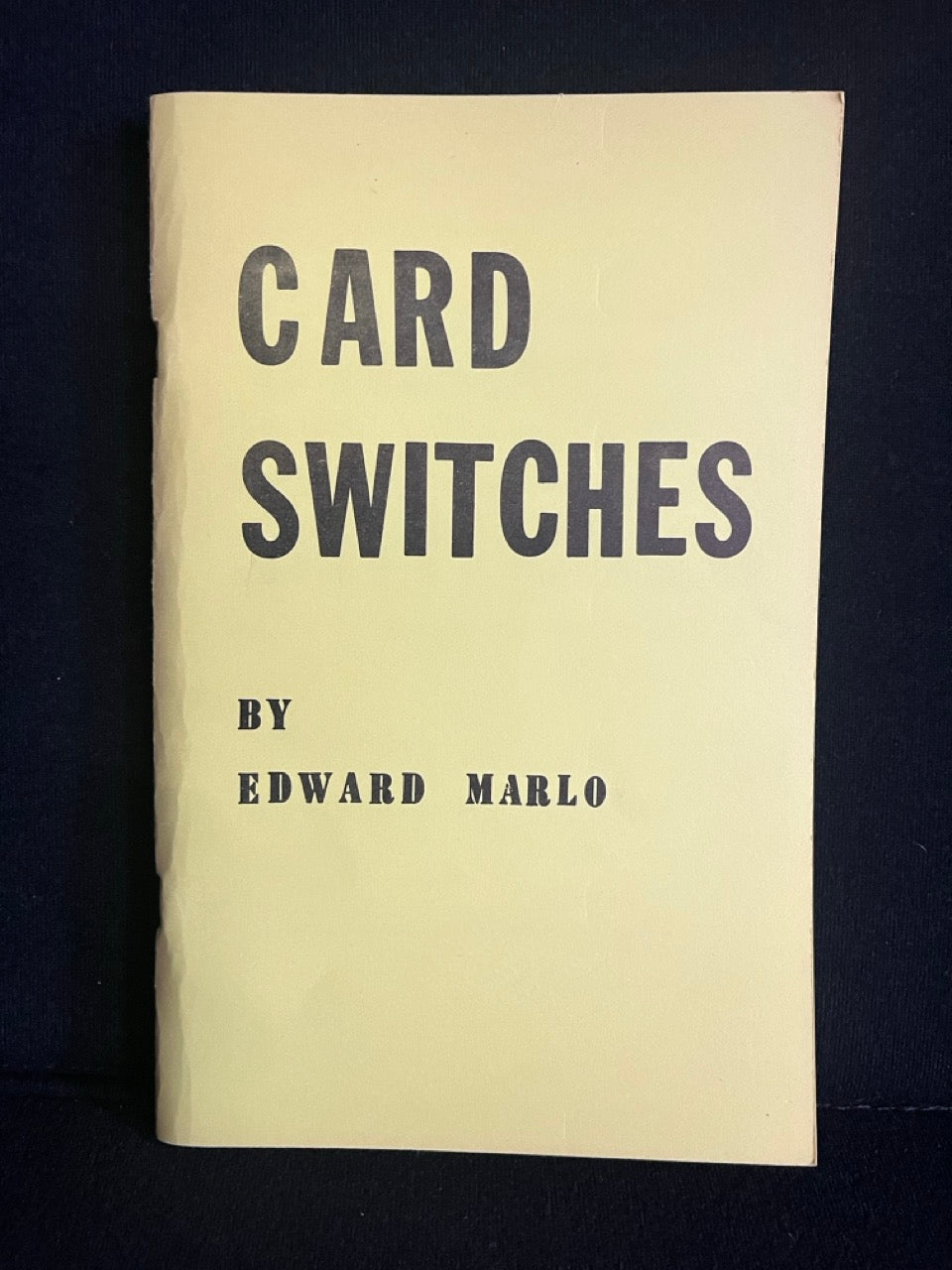 Card Switches- Edward Marlo