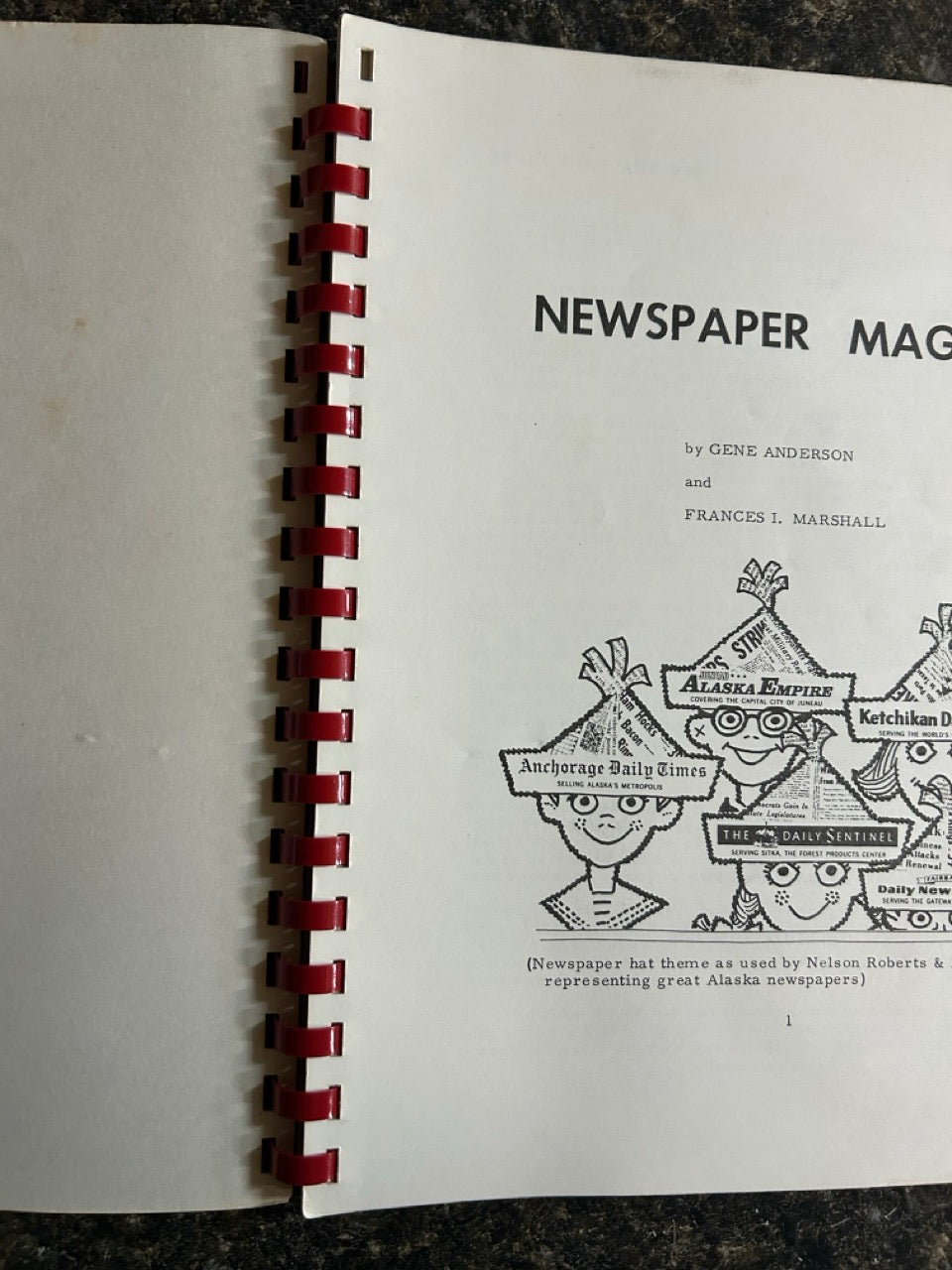 Newspaper Magic - Gene Anderson & Frances Marshall