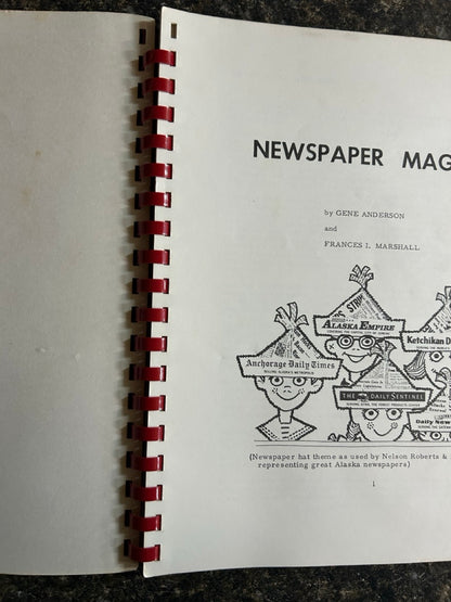 Newspaper Magic - Gene Anderson & Frances Marshall