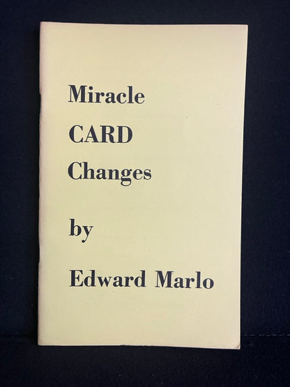 Miracle CARD Changes - Edward Marlo