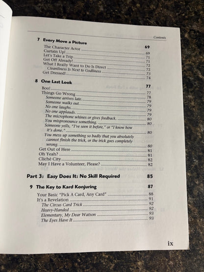 The Complete Idiot's Guide to Magic Tricks - Tom Ogden