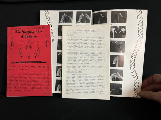 Daryl's Rope Routine - Poster and Instructions+