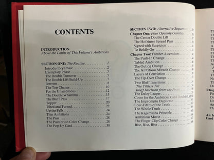 Daryl's Ambitious Card Omnibus - Stephen Minch (1st ed.)