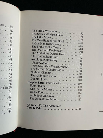 Daryl's Ambitious Card Omnibus - Stephen Minch (1st ed.)