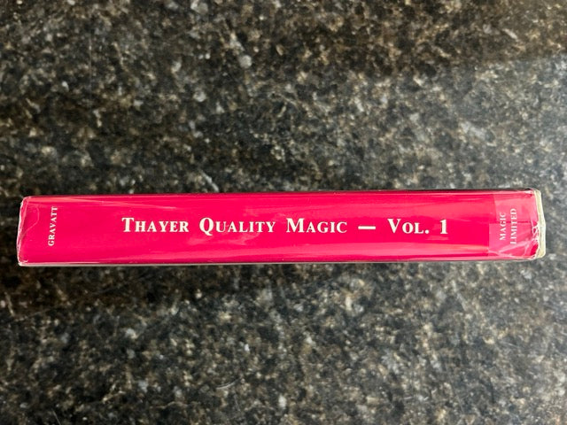 Thayer Quality Magic Catalog Instruction Sheets, Vols.1-4 - Glenn Gravatt