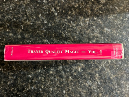 Thayer Quality Magic Catalog Instruction Sheets, Vols.1-4 - Glenn Gravatt