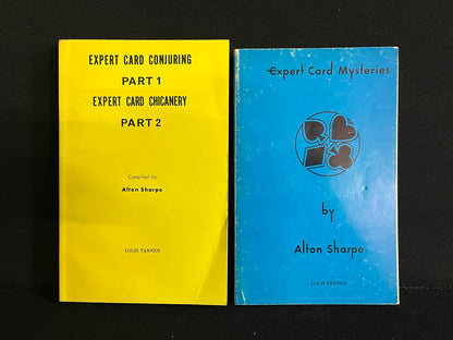Expert Card Mysteries/Expert Card Conjuring/Expert Card Chicanery - Alton Sharpe
