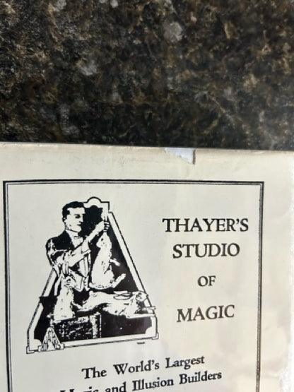 Thayer Quality Magic Catalog Instruction Sheets, Vols.1-4 - Glenn Gravatt