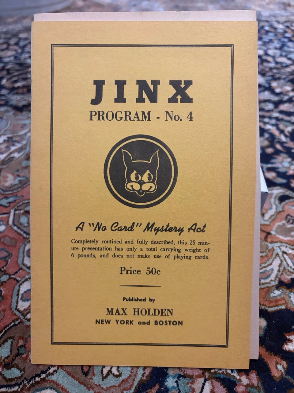 5 JINX Programs (#1, #2, #3, #4, #5) - Max Holden
