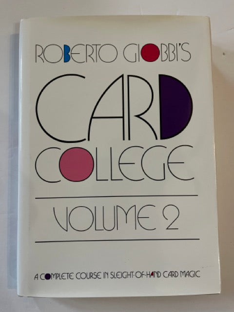 Card College Vol. 2 - Roberto Giobbi
