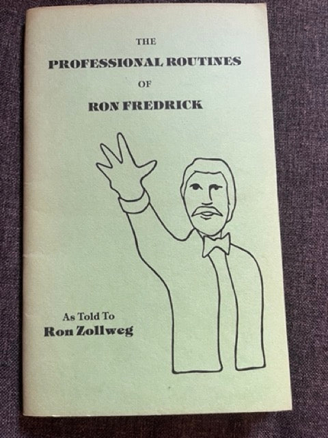 The Professional Routines of Ron Frederick - 2 booklet collection - SIGNED