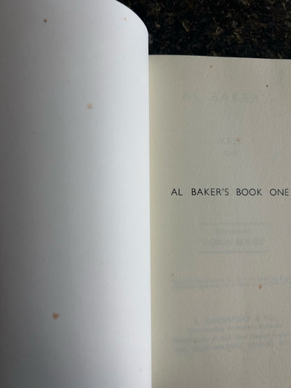 Al Baker's Books of Magic Tricks (Book #1 and #2) - Al Baker