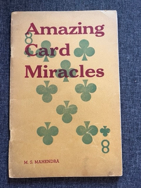 Amazing Card Miracles - Mahendra