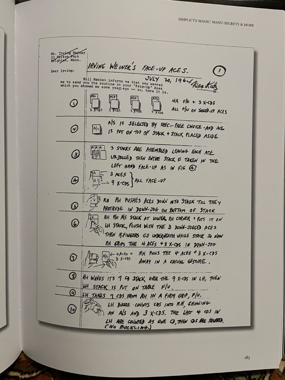 Mr Fingers: The Magic of Irv Weiner - Scott Martell