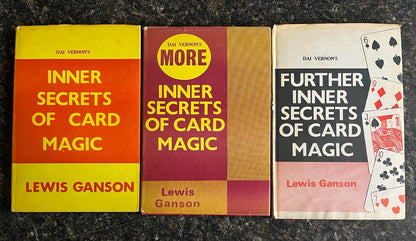Dai Vernon's Inner Secrets of Card Magic (3 Book Set)- Lewis Ganson