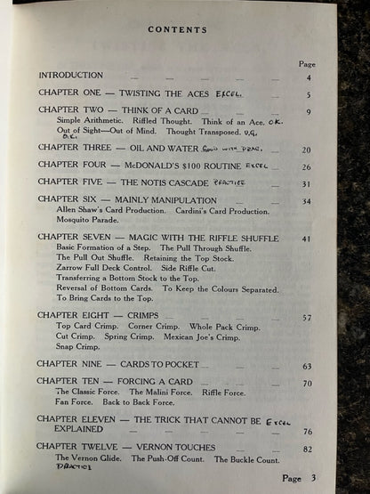 Dai Vernon's Inner Secrets of Card Magic (3 Book Set)- Lewis Ganson