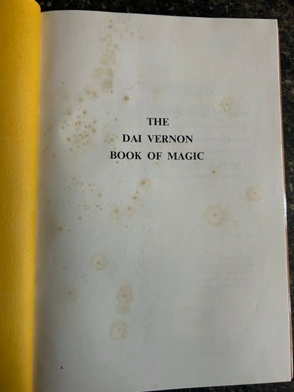 The Dai Vernon Book of Magic - Lewis Ganson (L&L Published)